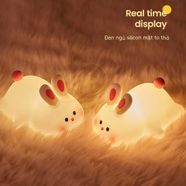 Ánh sáng ấm áp từ đèn ngủ hình thỏ thực sự làm bé ngủ sâu hơn so với kỳ vọng - Ảnh 1
