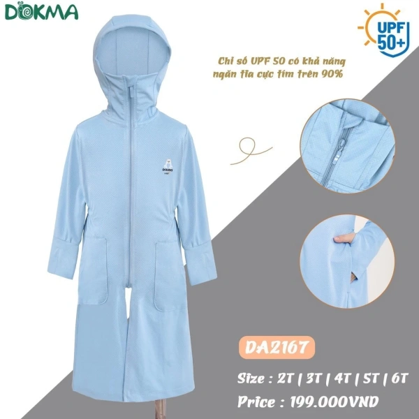 Áo chống nắng bé gái dài: khi lớp vải mỏng bảo vệ UV lại khiến bé cảm thấy nóng bức - Ảnh 4 Áo chống nắng bé gái dài: khi lớp vải mỏng bảo vệ UV lại khiến bé cảm thấy nóng bức - Ảnh 4