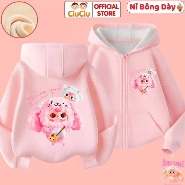 Áo khoác bông cho bé gái trông ấm áp nhưng lại gây cản trở khi bé chạy nhảy - Ảnh 1 Áo khoác bông cho bé gái trông ấm áp nhưng lại gây cản trở khi bé chạy nhảy - Ảnh 1
