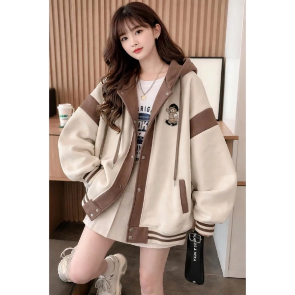 Áo khoác hoodie zip nam nữ form rộng mùa thu‑đông: Khi phong cách thời trang làm khó việc chọn size phù hợp - Ảnh 2