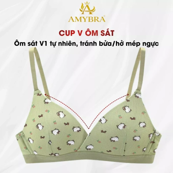 Trong các lựa chọn trên thị trường, Combo 3 Áo Ngực Không Gọng Mút Liền, Áo Lót Học Sinh Chất Cotton Họa Tiết Dễ Thương AMYBRA A224 là một ví dụ điển hình của thiết kế vừa thời trang, vừa chức năng. (Ảnh 5) Trong các lựa chọn trên thị trường, Combo 3 Áo Ngực Không Gọng Mút Liền, Áo Lót Học Sinh Chất Cotton Họa Tiết Dễ Thương AMYBRA A224 là một ví dụ điển hình của thiết kế vừa thời trang, vừa chức năng. (Ảnh 5)