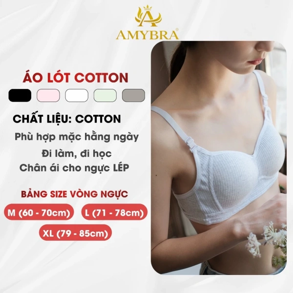 Áo ngực không gọng mút mỏng mềm mại, cotton thoáng khí – Khi kỳ vọng thoải mái gặp thử thách trong ngày dài - Ảnh 2 Áo ngực không gọng mút mỏng mềm mại, cotton thoáng khí – Khi kỳ vọng thoải mái gặp thử thách trong ngày dài - Ảnh 2