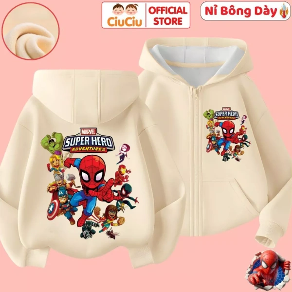 Áo nỉ bông, hay còn gọi là áo nỉ lót bông, được sản xuất từ sợi sừng của chất liệu nỉ pha lẫn bông, tạo nên một lớp vải dày dặn, mềm mại và đặc biệt giữ nhiệt tốt. (Ảnh 2)