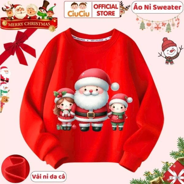 Áo nỉ giữ nhiệt cho bé vào dịp Giáng Sinh: khi lớp vải ấm áp lại khiến trẻ cảm thấy bứt rời và khó chịu. - Ảnh 1