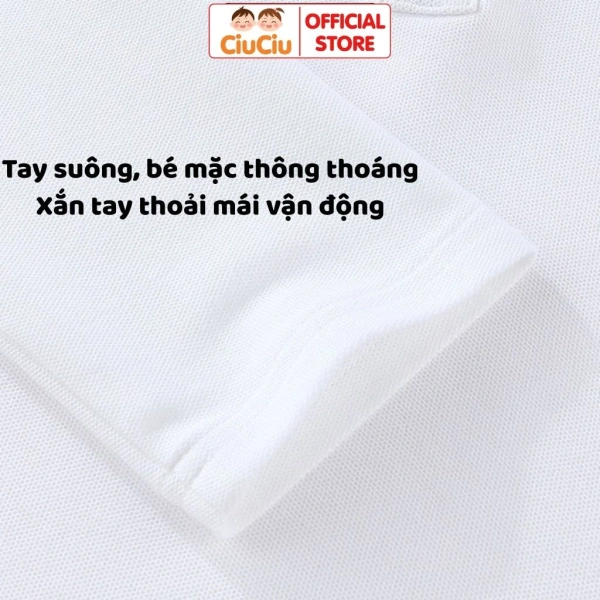 Áo polo dài tay thu đông bằng thun cotton cho trẻ em: Điều bất ngờ khi áo co sau lần giặt đầu - Ảnh 5