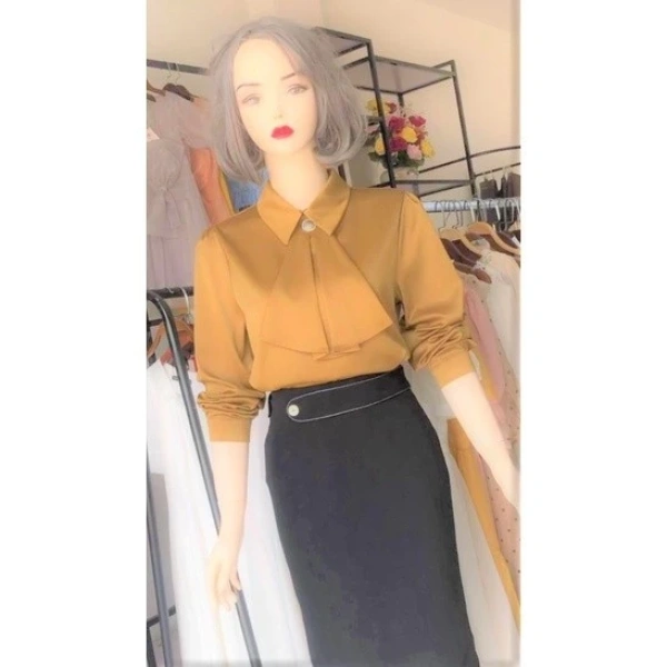 Trước khi đặt mua, hãy dựa vào bảng size chi tiết của shop: đo vòng ngực và so sánh với các mức Size S, M, L được cung cấp. (Ảnh 5)