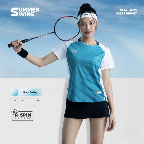 Trong bộ sưu tập Summer Swing của RIKI SPORT, mẫu áo AM03 được quảng cáo là “đa năng – linh hoạt – chuẩn form thể thao”. (Ảnh 5)
