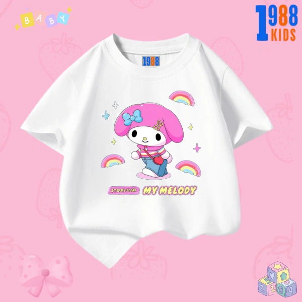 Áo thun cotton co giãn 4 chiều cho bé gái: cảm giác thoải mái suốt ngày, nhưng độ bền thường bị lãng quên - Ảnh 2