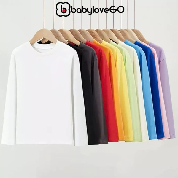 Áo thun dài tay cotton mềm cho trẻ: ấm áp mùa thu đông nhưng bé dễ nóng trong giờ chơi - Ảnh 1 Áo thun dài tay cotton mềm cho trẻ: ấm áp mùa thu đông nhưng bé dễ nóng trong giờ chơi - Ảnh 1