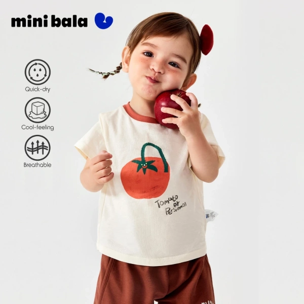 Áo thun mùa hè cho bé: cảm giác mát nhẹ ban đầu khiến ta quên độ bền đường may khi trẻ chạy chơi mạnh. - Ảnh 1