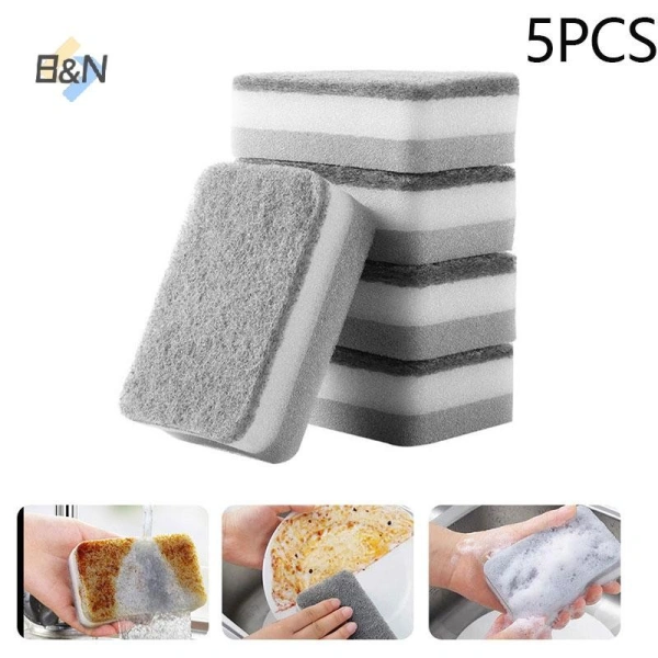 Bàn chải bọt biển mạnh giúp rửa sạch bát nhưng lại gây lo ngại cho bề mặt nhạy cảm - Ảnh 1 Bàn chải bọt biển mạnh giúp rửa sạch bát nhưng lại gây lo ngại cho bề mặt nhạy cảm - Ảnh 1