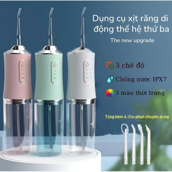 Bạn có biết chỉ một lỗ phun bẩn nhẹ đã làm giảm đáng kể khả năng làm sạch sâu của máy xịt răng không dây? - Ảnh 1 Bạn có biết chỉ một lỗ phun bẩn nhẹ đã làm giảm đáng kể khả năng làm sạch sâu của máy xịt răng không dây? - Ảnh 1