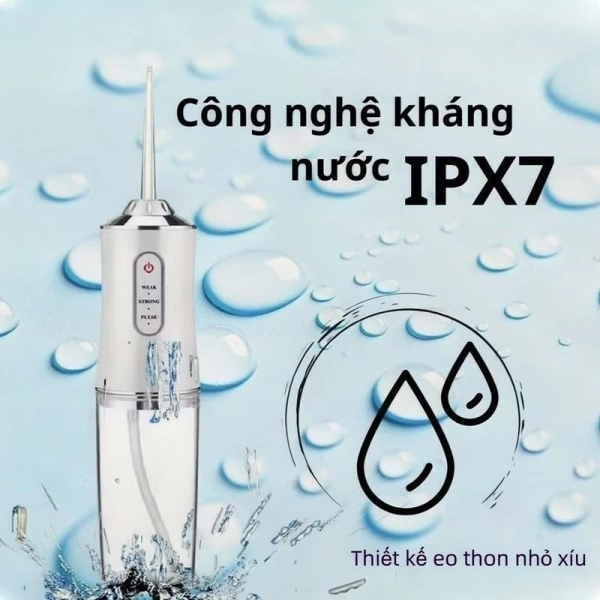 Bạn có biết chỉ một lỗ phun bẩn nhẹ đã làm giảm đáng kể khả năng làm sạch sâu của máy xịt răng không dây? - Ảnh 5 Bạn có biết chỉ một lỗ phun bẩn nhẹ đã làm giảm đáng kể khả năng làm sạch sâu của máy xịt răng không dây? - Ảnh 5