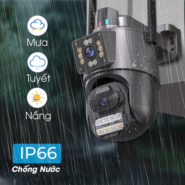 Nhiều camera Wi‑Fi 360° trên thị trường vẫn còn sử dụng giao thức truyền dữ liệu cũ, chưa tận dụng ưu điểm của chuẩn Wi‑Fi 5 (802.11ac) hay Wi‑Fi 6 (802.11ax). (Ảnh 3) Nhiều camera Wi‑Fi 360° trên thị trường vẫn còn sử dụng giao thức truyền dữ liệu cũ, chưa tận dụng ưu điểm của chuẩn Wi‑Fi 5 (802.11ac) hay Wi‑Fi 6 (802.11ax). (Ảnh 3)