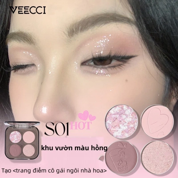 Bảng phấn mắt tông đất lấp lánh kéo dài suốt ngày mà không để lại vệt bẩn - Ảnh 3 Bảng phấn mắt tông đất lấp lánh kéo dài suốt ngày mà không để lại vệt bẩn - Ảnh 3