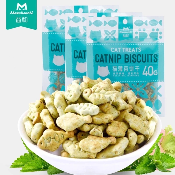 Hiện nay, các loại snack cho mèo trên thị trường bao gồm bánh cá, cá viên ướp gia vị, và các dạng bánh quy hạt dinh dưỡng. (Ảnh 3) Hiện nay, các loại snack cho mèo trên thị trường bao gồm bánh cá, cá viên ướp gia vị, và các dạng bánh quy hạt dinh dưỡng. (Ảnh 3)