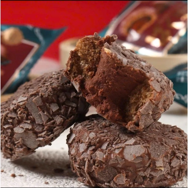 Thành phần chủ yếu: Ngũ cốc hạt chia + yến mạch, nhân socola 30% cacao. (Ảnh 4)