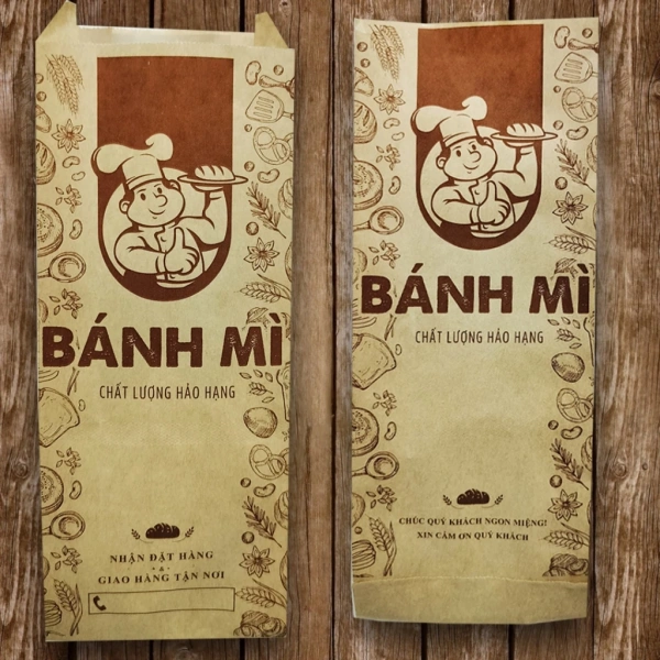 Bao bánh mì giấy Kraft nâu: Khi tưởng chỉ để đóng gói, thực tế lại quyết định độ giòn và thơm của bánh. - Ảnh 1