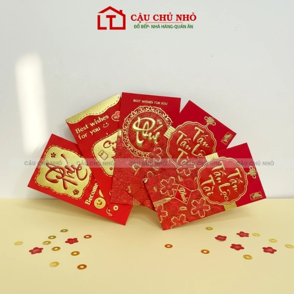 Bao lì xì đỏ Tết 2026 – Khi màu nhung sang trọng lại làm trẻ khó mở ngay - Ảnh 2