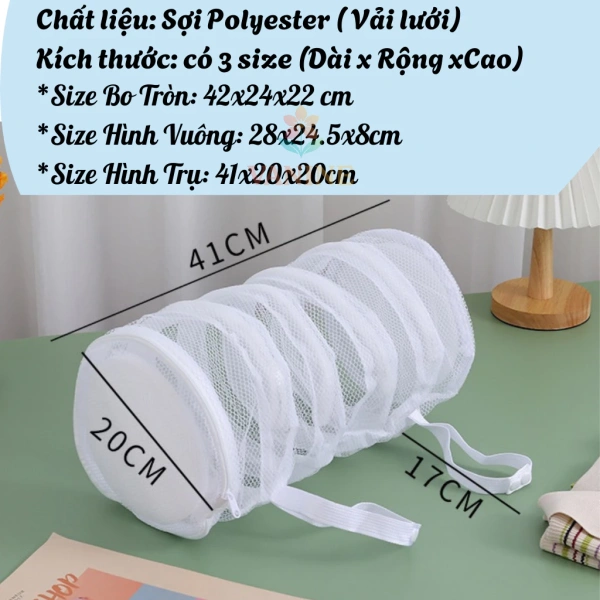 Tiếp cận vấn đề từ góc độ tiện ích, túi lưới giặt giày hoạt động như một “áo giáp” cho sản phẩm giày khi đưa vào máy. (Ảnh 2)