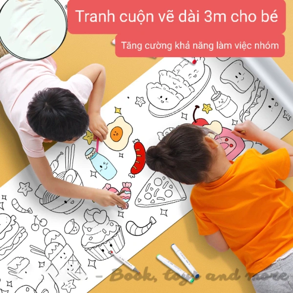 Việc sắp xếp một cuộn tranh dài hàng mét cần có kế hoạch chi tiết để vừa tối ưu không gian, vừa duy trì sự gọn gàng. (Ảnh 4)