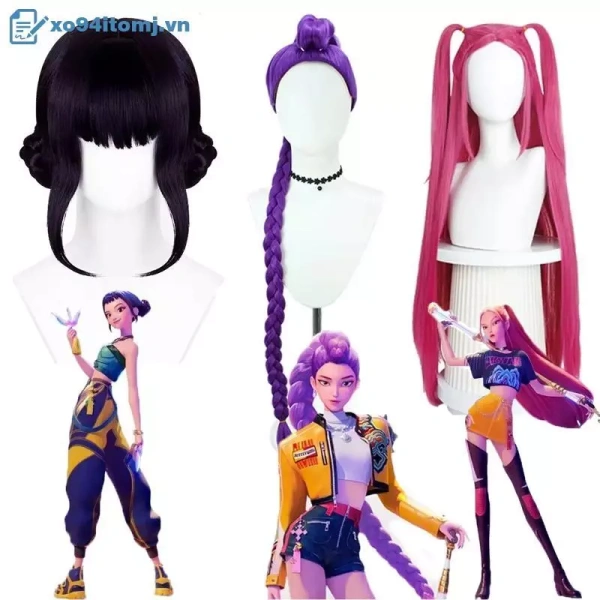 Bất ngờ khi tóc giả cosplay tím chịu nhiệt bắt đầu rối vào lúc cuối đêm Halloween. - Ảnh 1 Bất ngờ khi tóc giả cosplay tím chịu nhiệt bắt đầu rối vào lúc cuối đêm Halloween. - Ảnh 1