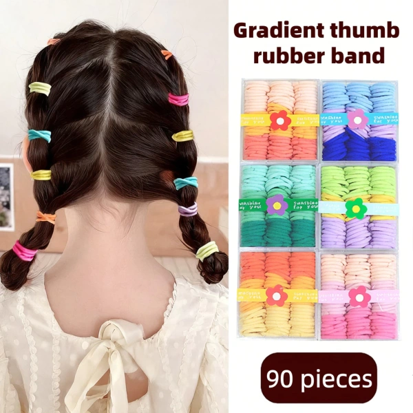 Bé gái lần đầu tự buộc tóc: đôi khi dây tóc cao su mềm lại khiến buổi chiều trở nên hỗn loạn - Ảnh 2