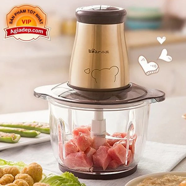 Bền đẹp nhưng khó vệ sinh: nhận xét thực tế về máy xay thịt hành tỏi trong bữa ăn gia đình - Ảnh 1