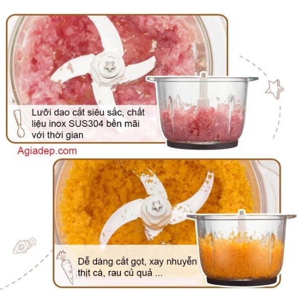 Một trong những phản hồi thường gặp của người dùng máy xay thịt hành tỏi Bear là “rất khó vệ sinh”. (Ảnh 3)