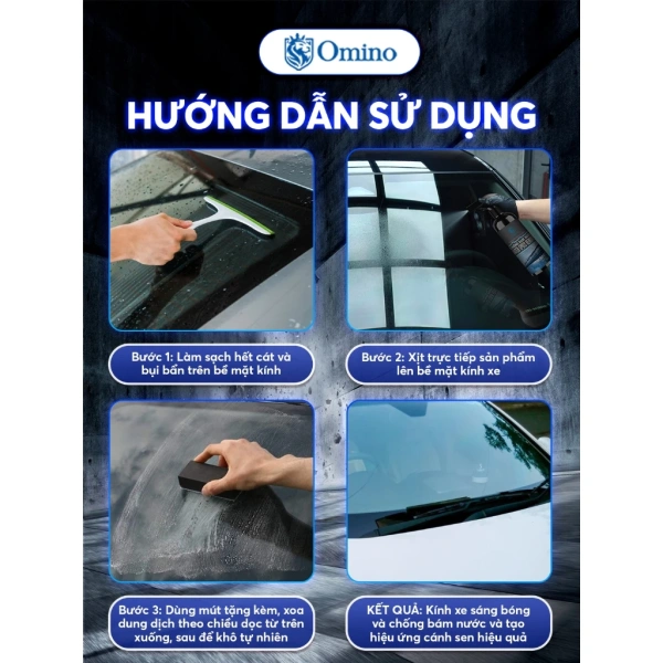 Trong bối cảnh các sản phẩm chăm sóc bề mặt xe ngày càng đa dạng, Xịt Nano OMINO M97 đã nổi bật với “hiệu ứng lá sen”. (Ảnh 4) Trong bối cảnh các sản phẩm chăm sóc bề mặt xe ngày càng đa dạng, Xịt Nano OMINO M97 đã nổi bật với “hiệu ứng lá sen”. (Ảnh 4)