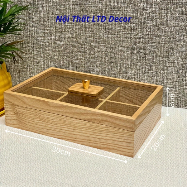 Mùa Tết chỉ kéo dài vài tuần, nhưng khay gỗ sồi thường được sử dụng suốt năm qua các dịp lễ khác. (Ảnh 4) Mùa Tết chỉ kéo dài vài tuần, nhưng khay gỗ sồi thường được sử dụng suốt năm qua các dịp lễ khác. (Ảnh 4)