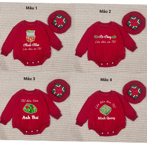 Bộ bodysuit đỏ Tết ấm áp cho bé: phụ huynh thường bỏ qua yếu tố an toàn của túi lì xì. - Ảnh 1 Bộ bodysuit đỏ Tết ấm áp cho bé: phụ huynh thường bỏ qua yếu tố an toàn của túi lì xì. - Ảnh 1