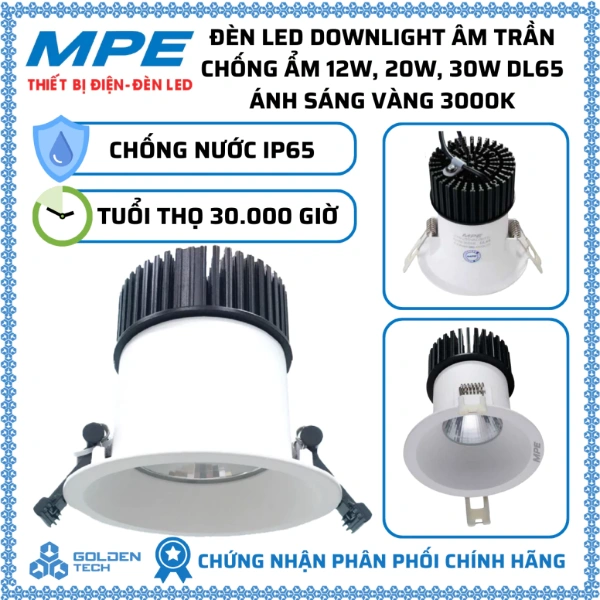 Bỏ qua hướng lắp đặt của đèn LED âm trần chống ẩm, ánh sáng vàng 3000K dễ bị mất đồng đều trong không gian - Ảnh 1 Bỏ qua hướng lắp đặt của đèn LED âm trần chống ẩm, ánh sáng vàng 3000K dễ bị mất đồng đều trong không gian - Ảnh 1