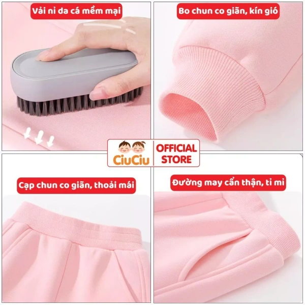 Bộ quần áo Tết giữ nhiệt cho bé thường gây nóng bứt tóc vì vải nỉ dày không phù hợp - Ảnh 3