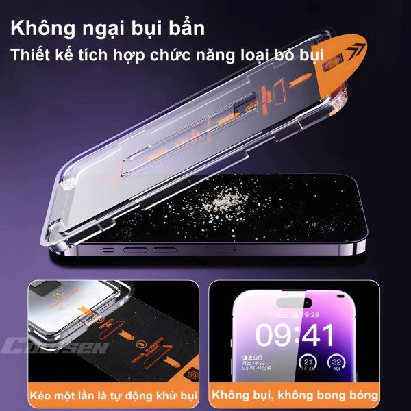 Thực hiện mỗi bước một cách cẩn thận sẽ giảm thiểu khả năng “bẫy” không khí trong các khe hở vi mô. (Ảnh 4) Thực hiện mỗi bước một cách cẩn thận sẽ giảm thiểu khả năng “bẫy” không khí trong các khe hở vi mô. (Ảnh 4)