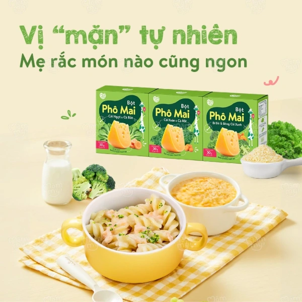 Bột phô mai tách muối giúp bữa ăn dặm nhanh gọn, nhưng phụ huynh thường bỏ qua mức độ mặn - Ảnh 3