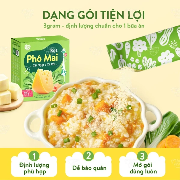 Với việc tuân thủ những nguyên tắc này, bột phô mai tách muối sẽ duy trì được chất lượng dinh dưỡng và độ an toàn cho bé. (Ảnh 5)