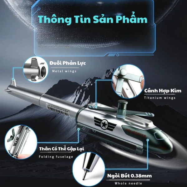 Việc sử dụng bút gel hình máy bay không chỉ là một trò chơi giải trí, mà còn là công cụ hỗ trợ nhiều khía cạnh phát triển toàn diện cho trẻ. (Ảnh 3)
