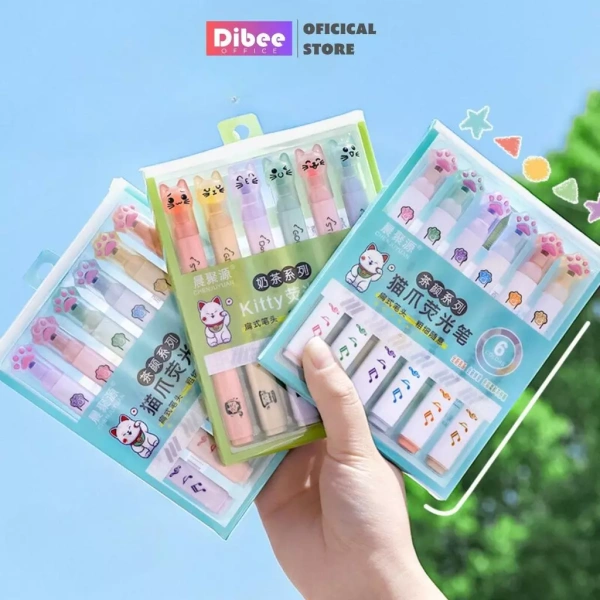 Bút highlight màu pastel tạo cảm giác nhẹ nhàng, nhưng độ bền màu thường khiến người dùng bất ngờ. - Ảnh 1