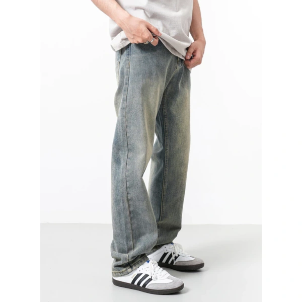 Cảm giác bất ngờ khi quần jean baggy cạp cao phong cách Hàn Quốc vẫn thoải mái sau một tháng sử dụng - Ảnh 4