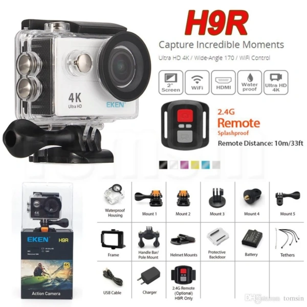 Camera hành trình 4K Wi‑Fi hứa hẹn góc quay tuyệt mỹ, nhưng khi mất kết nối tín hiệu, chất lượng video giảm nghiêm trọng - Ảnh 1 Camera hành trình 4K Wi‑Fi hứa hẹn góc quay tuyệt mỹ, nhưng khi mất kết nối tín hiệu, chất lượng video giảm nghiêm trọng - Ảnh 1