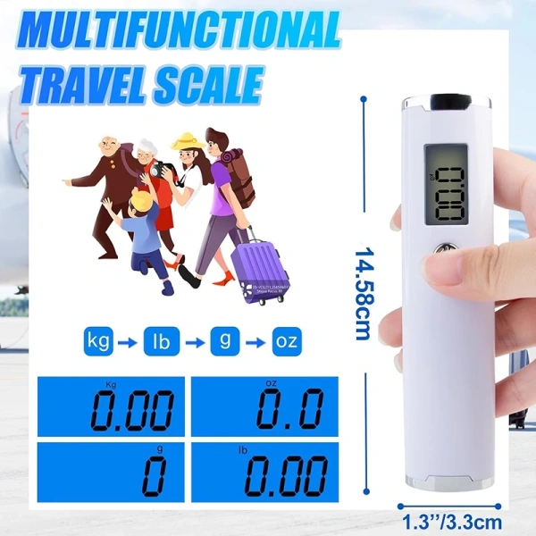 Cân hành lý kỹ thuật số: khi độ chính xác 50 kg buộc bạn phải suy nghĩ lại cách bố trí hành lý du lịch. - Ảnh 5 Cân hành lý kỹ thuật số: khi độ chính xác 50 kg buộc bạn phải suy nghĩ lại cách bố trí hành lý du lịch. - Ảnh 5