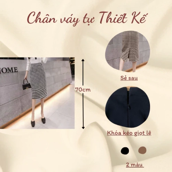 Chân váy dài 70 cm ômbody tôn dáng: chất liệu co giãn thực tế khiến form giảm đi sau một ngày làm việc - Ảnh 2