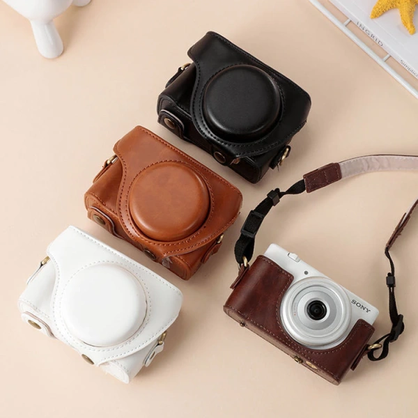 Chi tiết độ vừa vặn của vỏ da bảo vệ Sony ZV1 khiến việc thay ống kính trở nên khó chịu, điều mà ít người nhận ra - Ảnh 4
