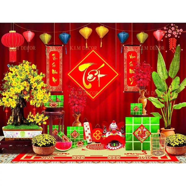 Trên thị trường hiện nay, có ba loại chất liệu thường được dùng cho phông nền và tranh treo tường: canvas (vải canvas), vải canvas loại 1 và vải polyester. (Ảnh 3)