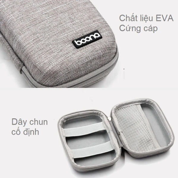 Hộp Boona vỏ cứng đựng sạc cáp điện thoại iPhone, tai nghe, thẻ nhớ – F001/F002/F003 Vu Studio. (Ảnh 4) Hộp Boona vỏ cứng đựng sạc cáp điện thoại iPhone, tai nghe, thẻ nhớ – F001/F002/F003 Vu Studio. (Ảnh 4)