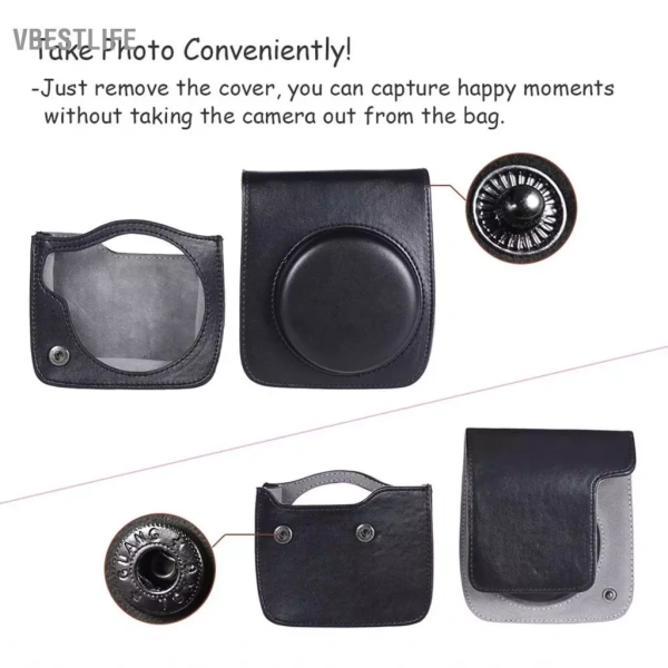 Đối với Instax Mini 90, việc truy cập nhanh chóng các nút bấm là yếu tố quan trọng khi chụp “tức thì”. (Ảnh 2)
