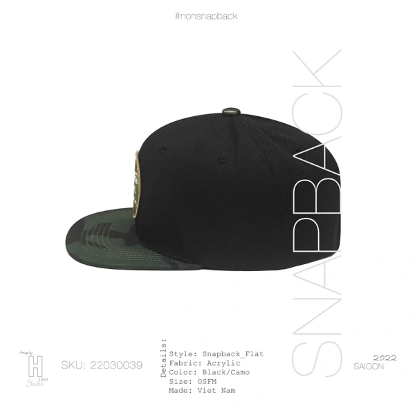Đa số các mẫu snapback dày dặn ngày nay được may bằng vải acrylic. (Ảnh 2) Đa số các mẫu snapback dày dặn ngày nay được may bằng vải acrylic. (Ảnh 2)