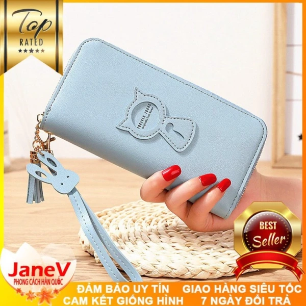 Chiếc ví cầm tay nữ cao cấp phong cách Hàn Quốc khiến túi áo bỗng chật hơn bao giờ hết - Ảnh 5 Chiếc ví cầm tay nữ cao cấp phong cách Hàn Quốc khiến túi áo bỗng chật hơn bao giờ hết - Ảnh 5