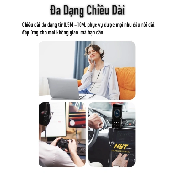 Chiều dài cáp nối 3.5mm thực sự quyết định chất lượng âm thanh, nhưng ít người chú ý tới độ căng và vị trí cắm. - Ảnh 5